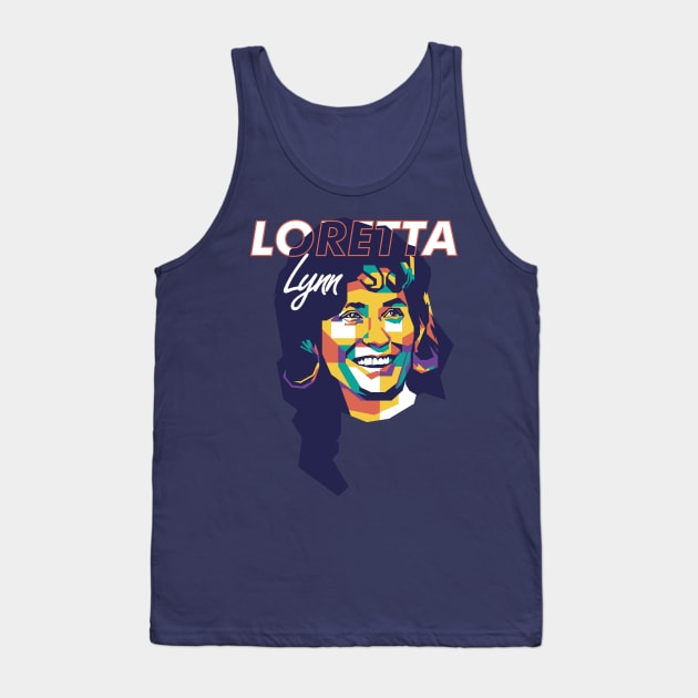 loretta lynn wpap style Tank Top by pentaShop